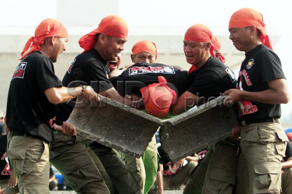 Atraksi bela diri ramaikan...