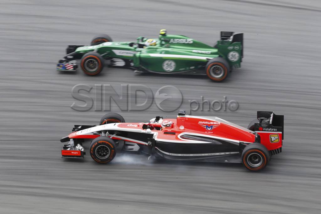 Sesi latihan F1 Malaysia