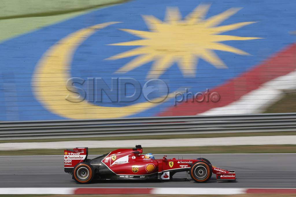 Sesi latihan F1 Malaysia