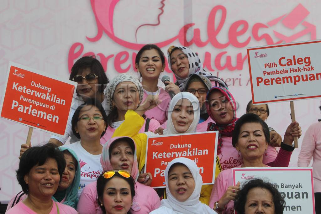 Sosialisasi caleg perempuan