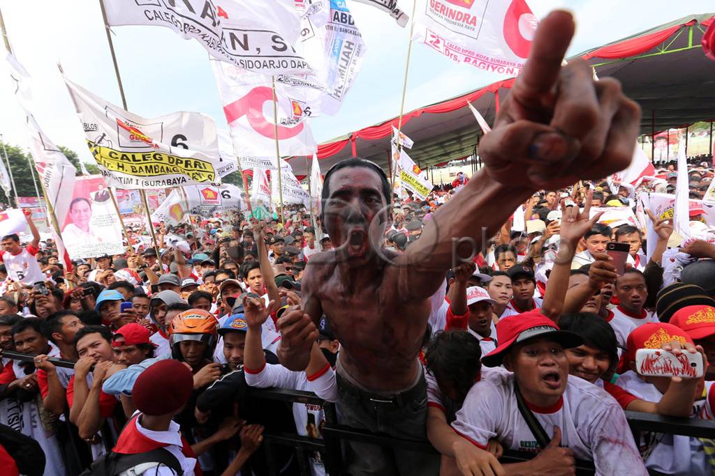 Kampanye terakhir Gerindra