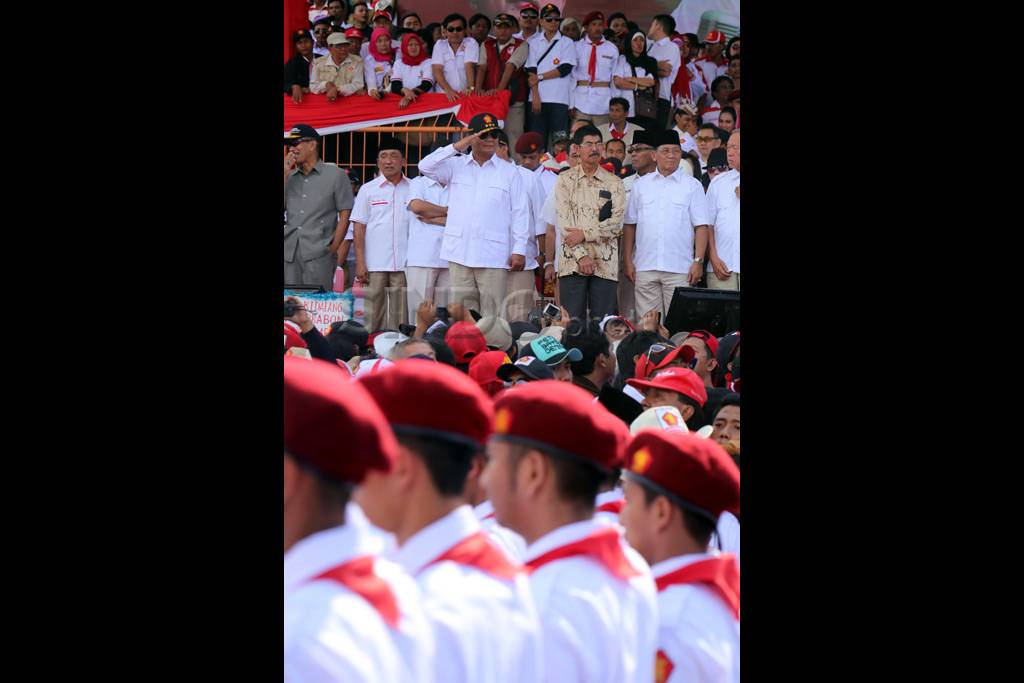 Kampanye terakhir Gerindra