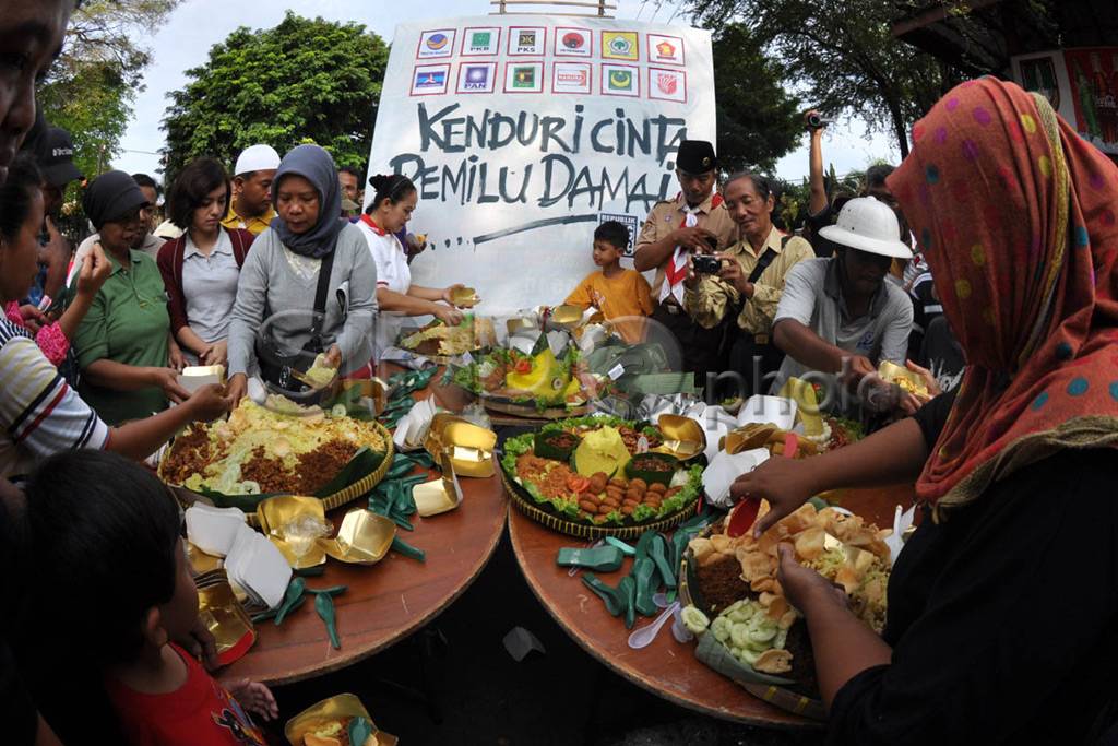 Kenduri cinta pemilu...