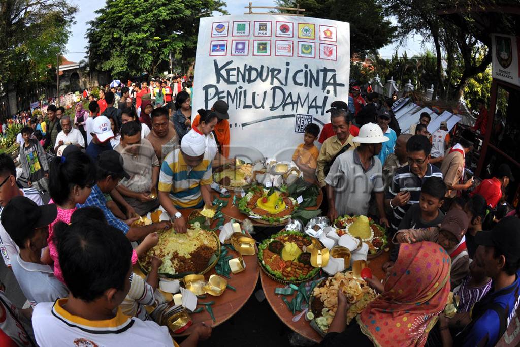 Kenduri cinta pemilu...
