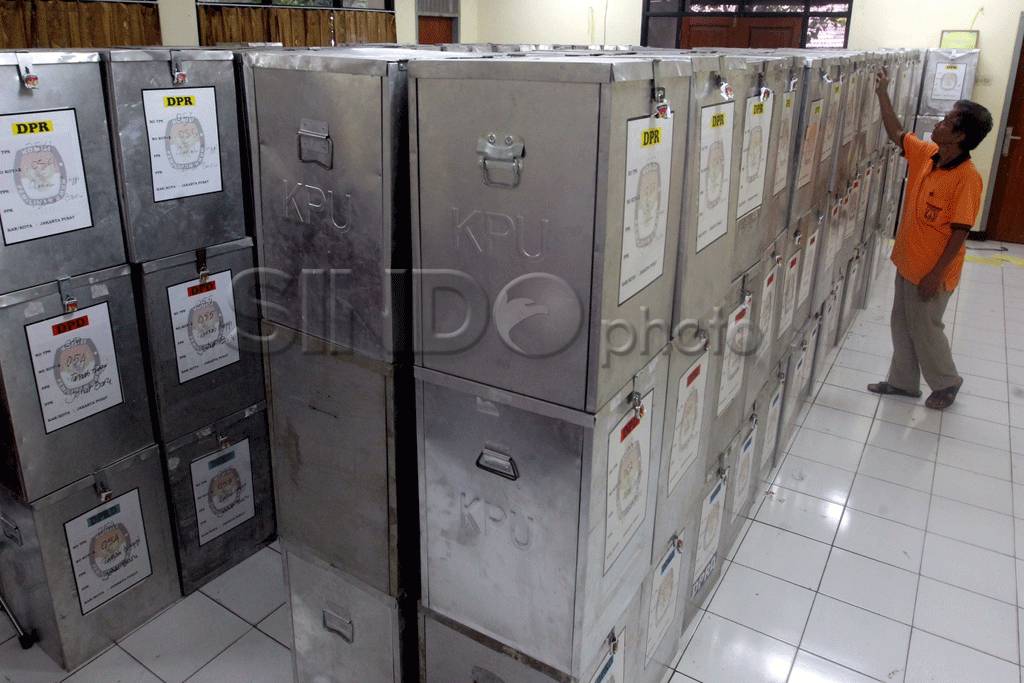 Logistik pemilu siap