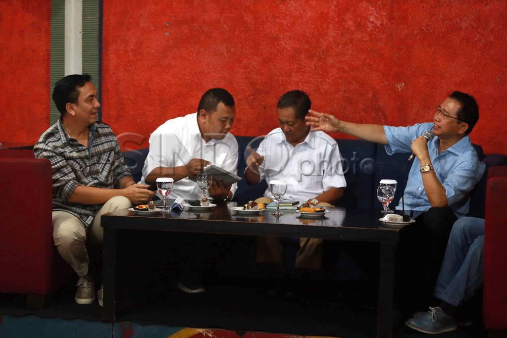 Pimpinan parpol diskusikan...