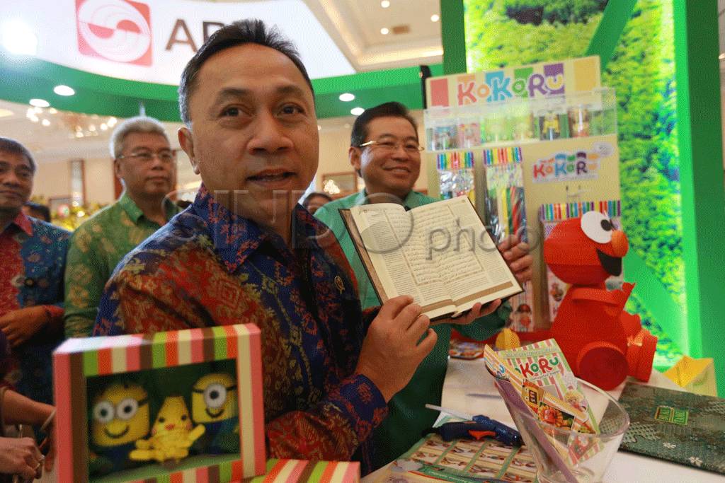 Menhut buka pameran...