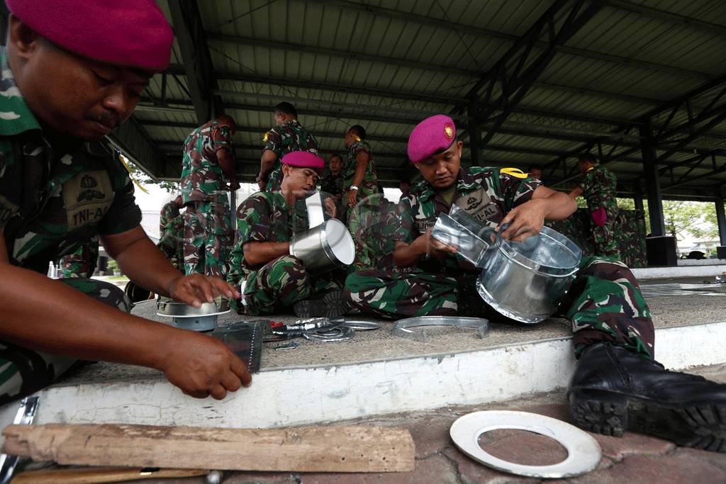 Jalankan tugas di pulau...