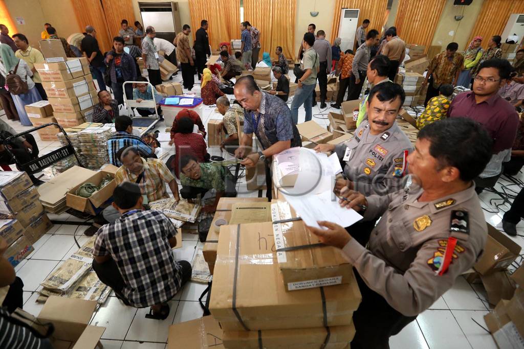 Distribusi soal ujian...