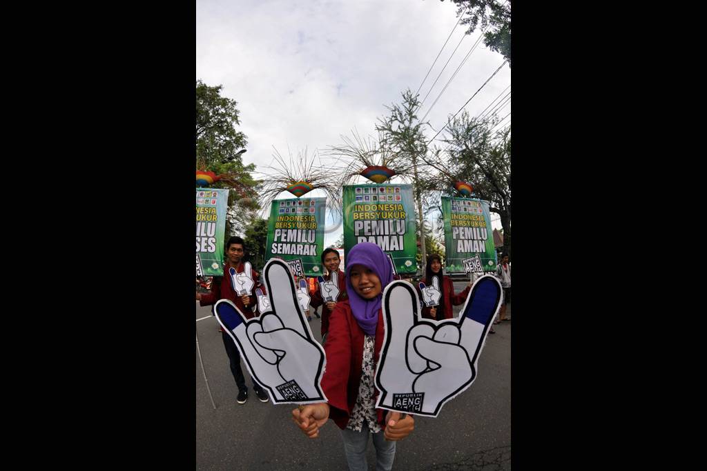 Aksi Pemilu 2014 sukses