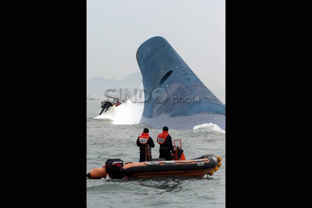 Kapal feri Korea Selatan...