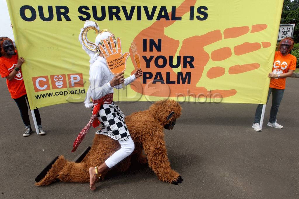 Selamatkan orangutan,...