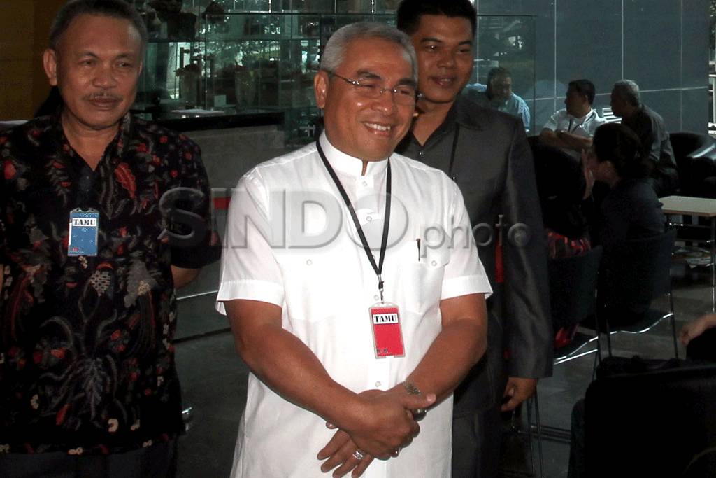 Bupati Kutai Timur diperiksa...
