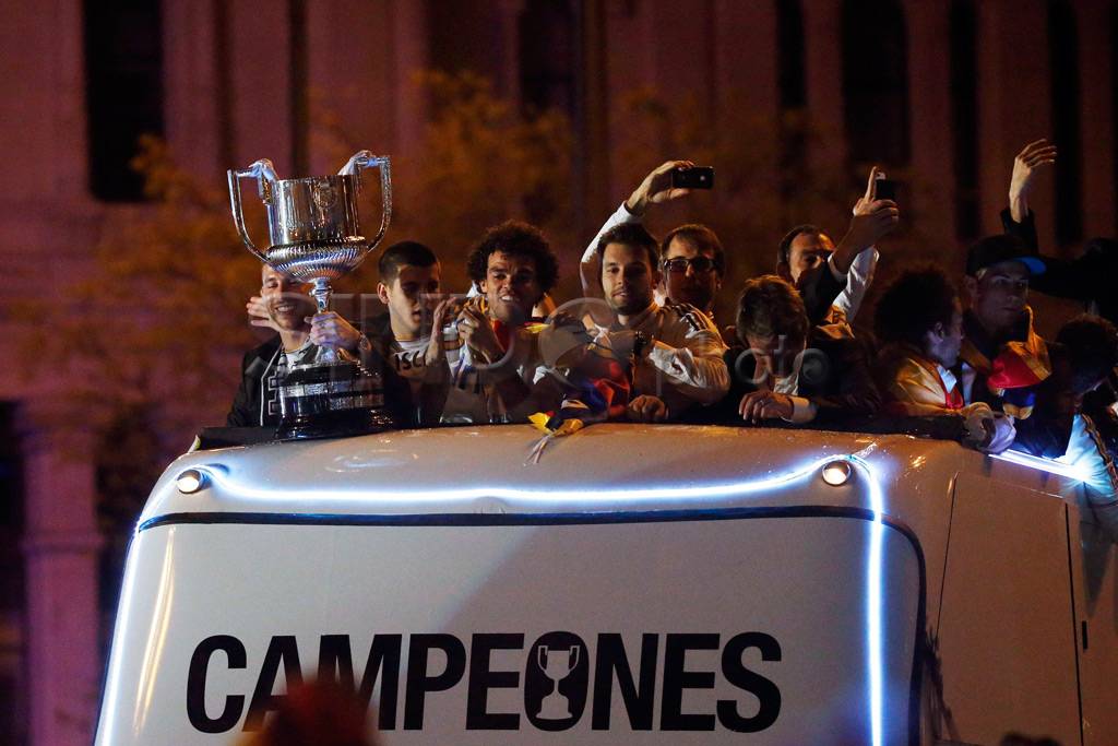 Real Madrid berpesta...