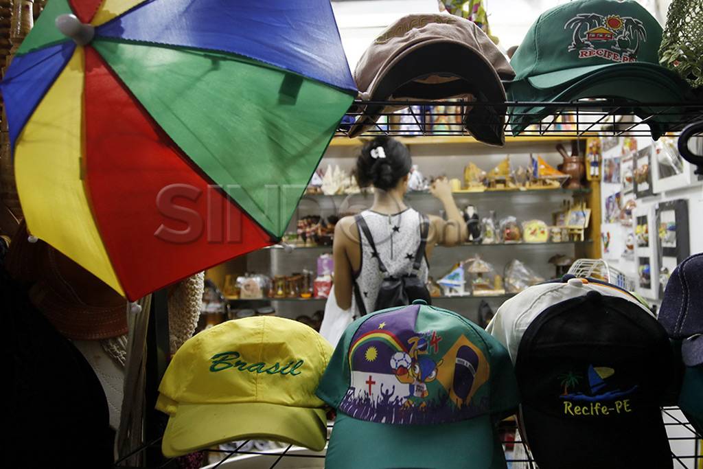 Pusat souvenir di kota...