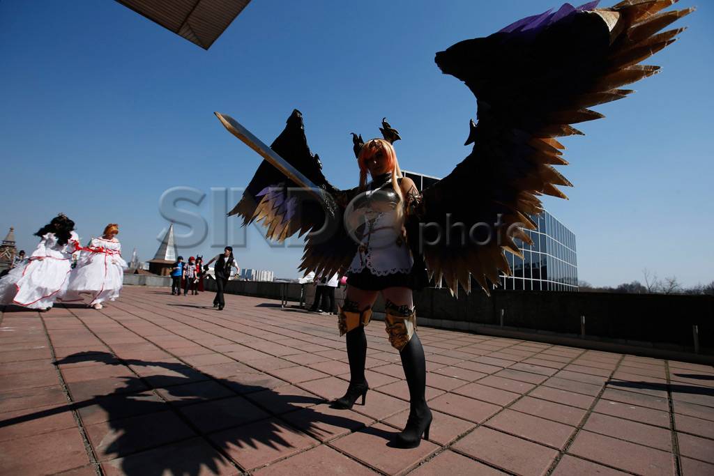 Latihan jelang Cosplay...