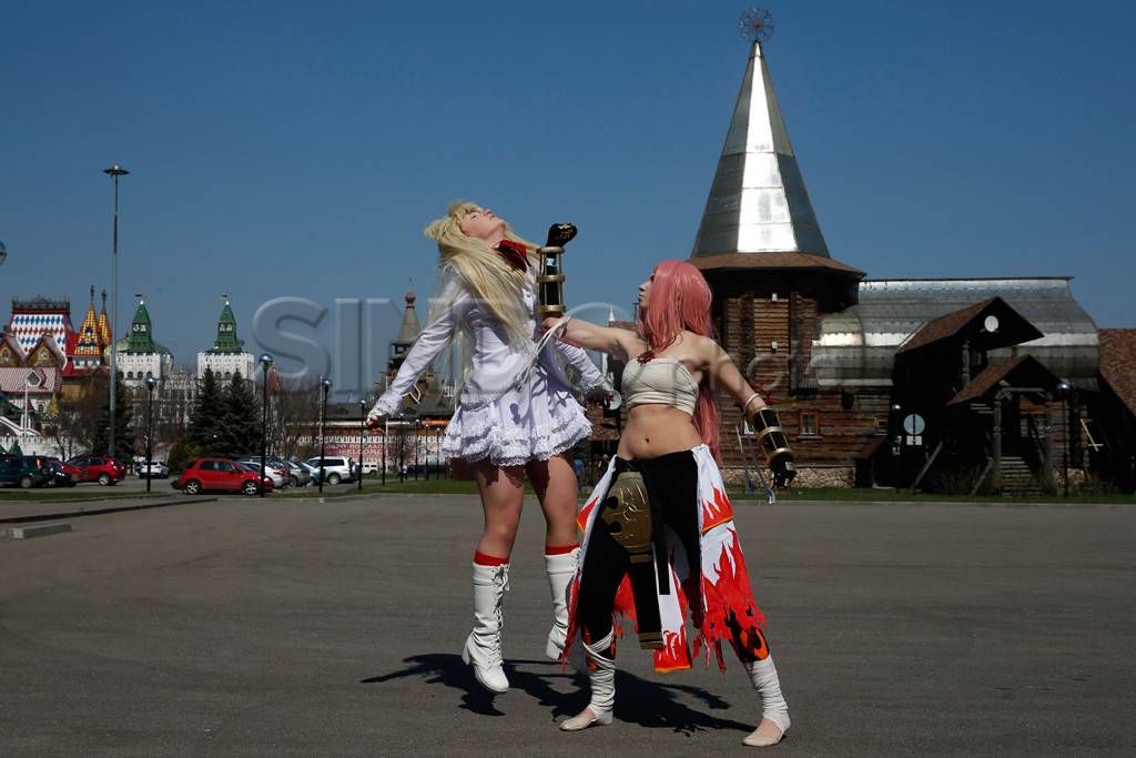 Latihan jelang Cosplay...