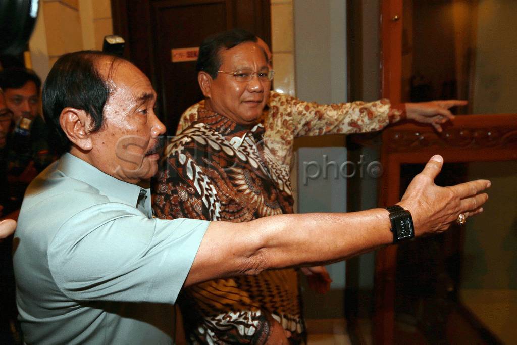 Prabowo temui para mantan...