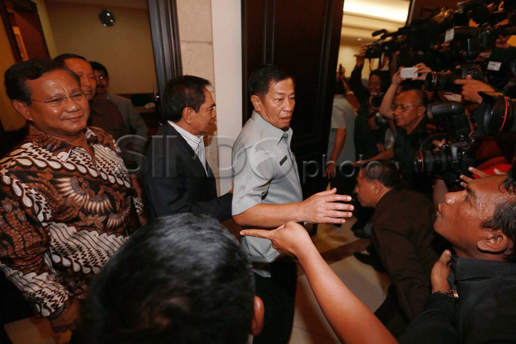 Prabowo temui para mantan...