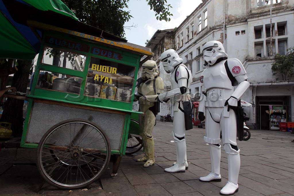 Star Wars muncul di...