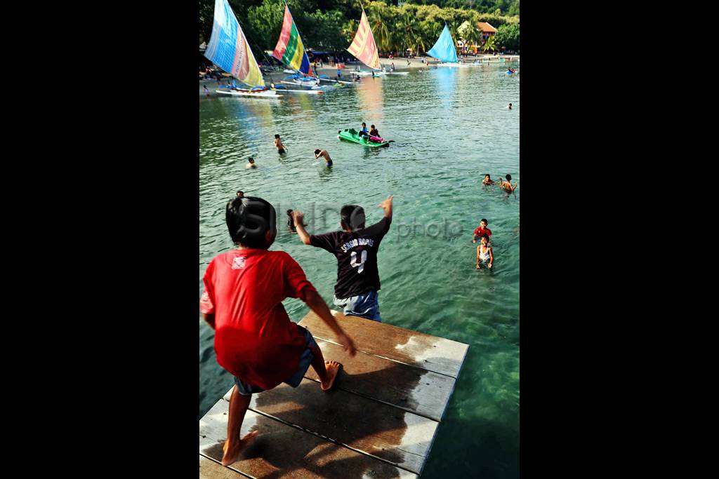 Menjejak pasir putih...