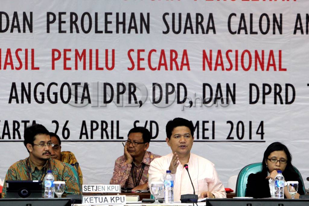 KPU gelar pleno rekapitulasi...