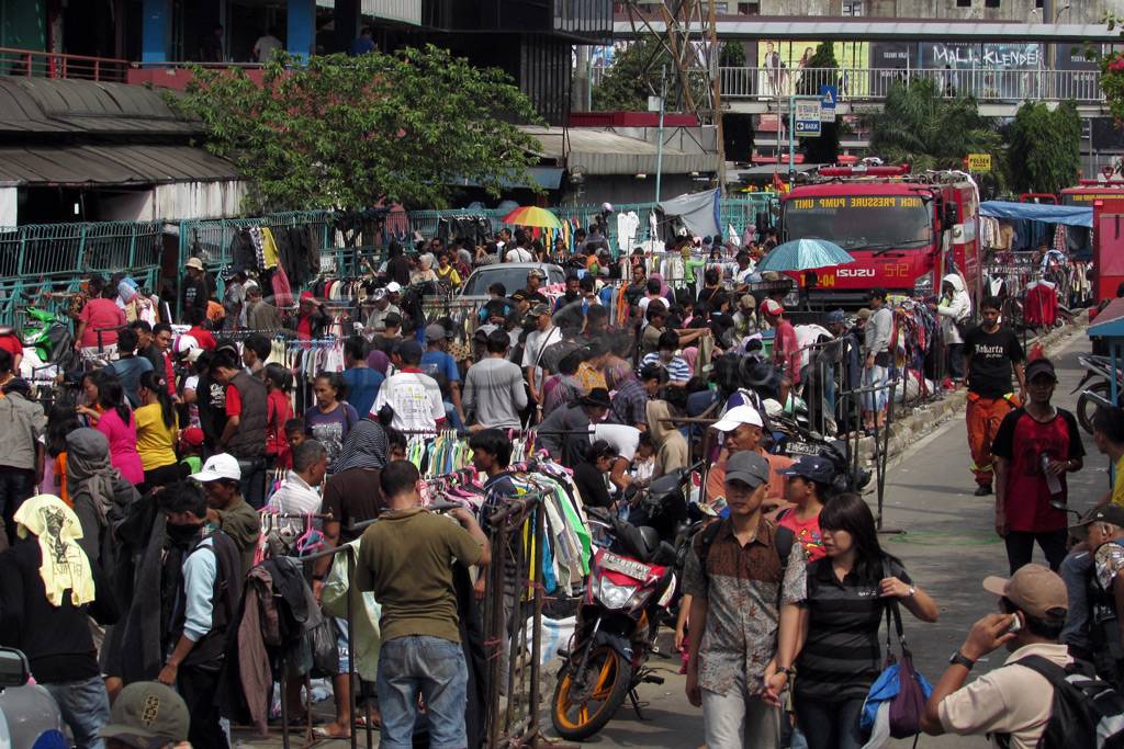 Pedagang Pasar Senen...
