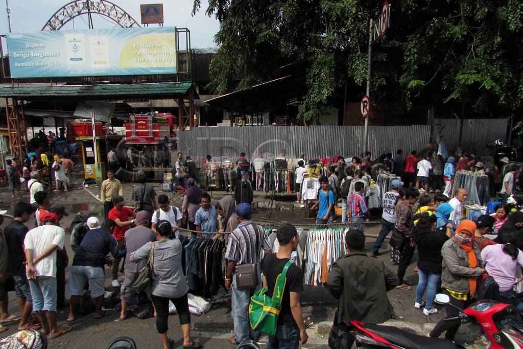 Pedagang Pasar Senen...