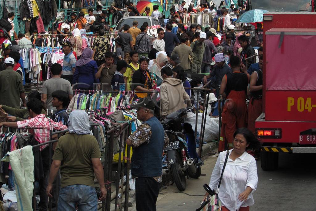 Pedagang Pasar Senen...