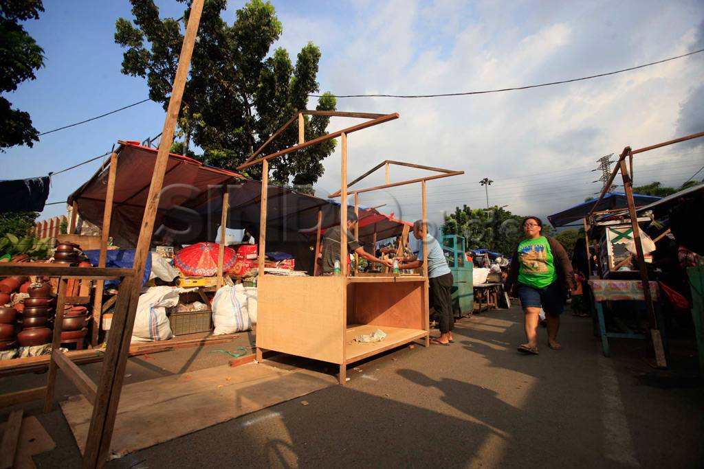 Pedagang Pasar Senen...