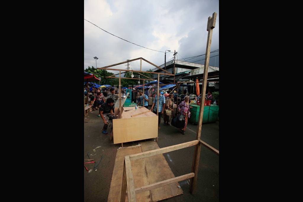Pedagang Pasar Senen...