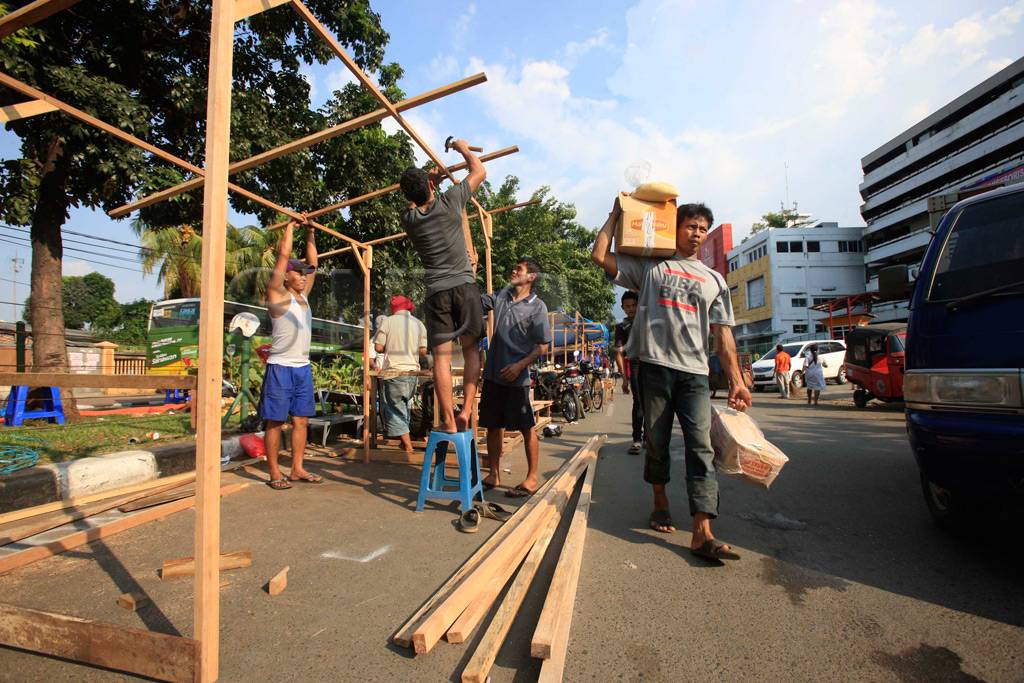 Pedagang Pasar Senen...