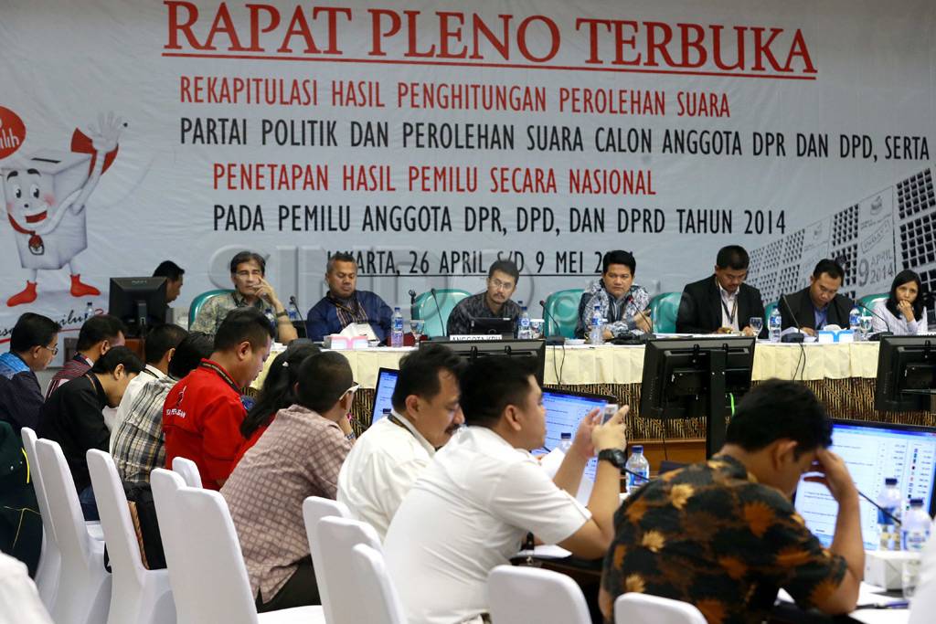KPU gelar rapat pleno...