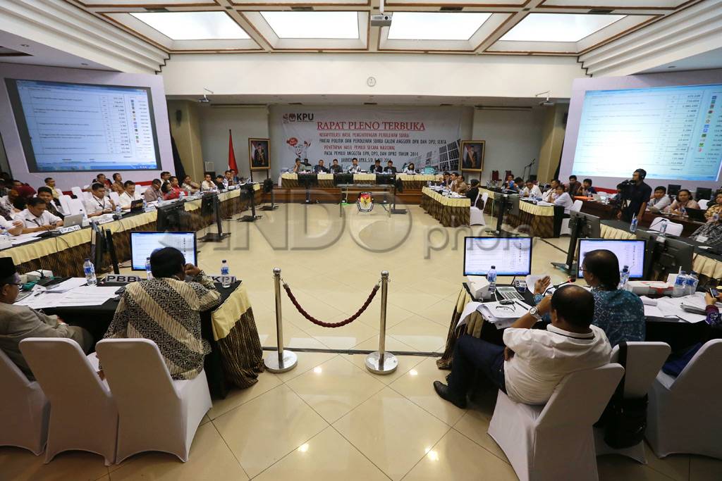 KPU gelar rapat pleno...