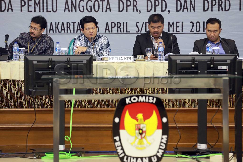 KPU gelar rapat pleno...