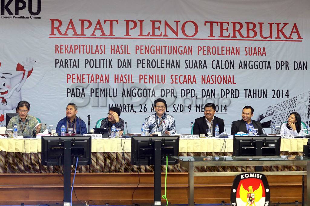 KPU gelar rapat pleno...