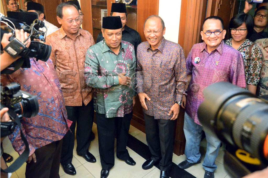 Tak mau kalah, Pramono...