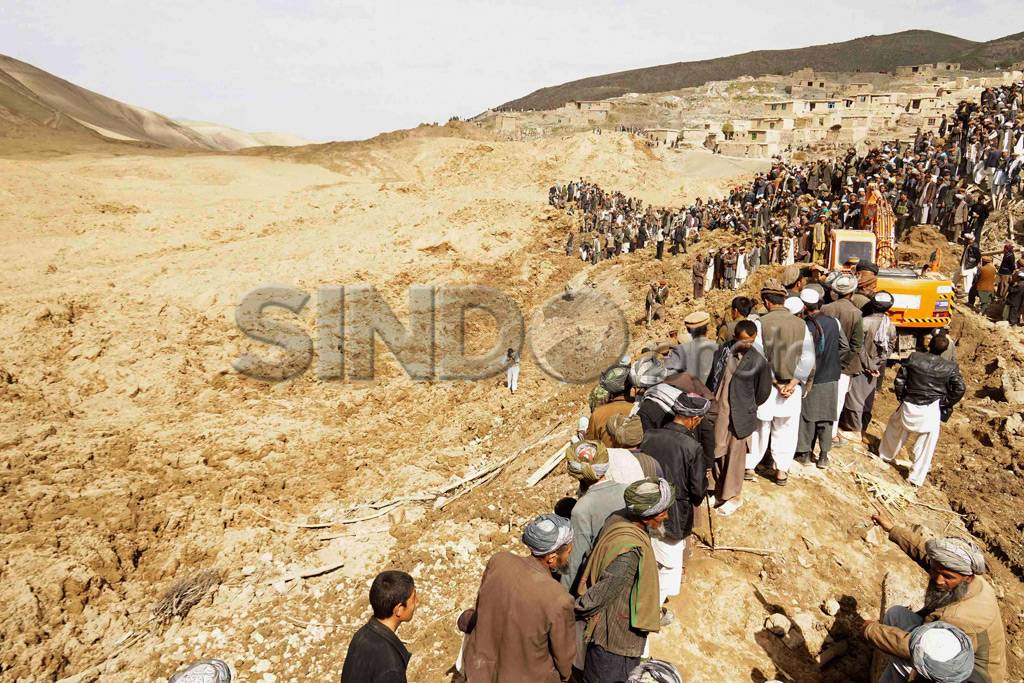 Longsor di Afghanistan,...