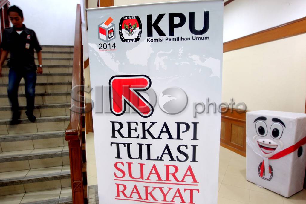 Rekapitulasi nasional...