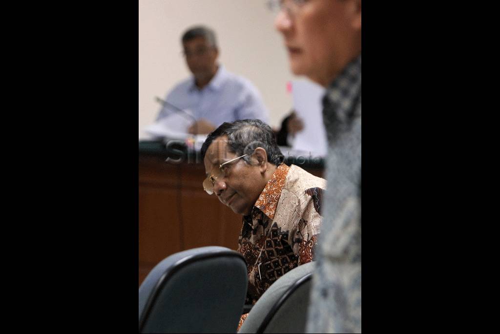 Mahfud MD beri kesaksian...