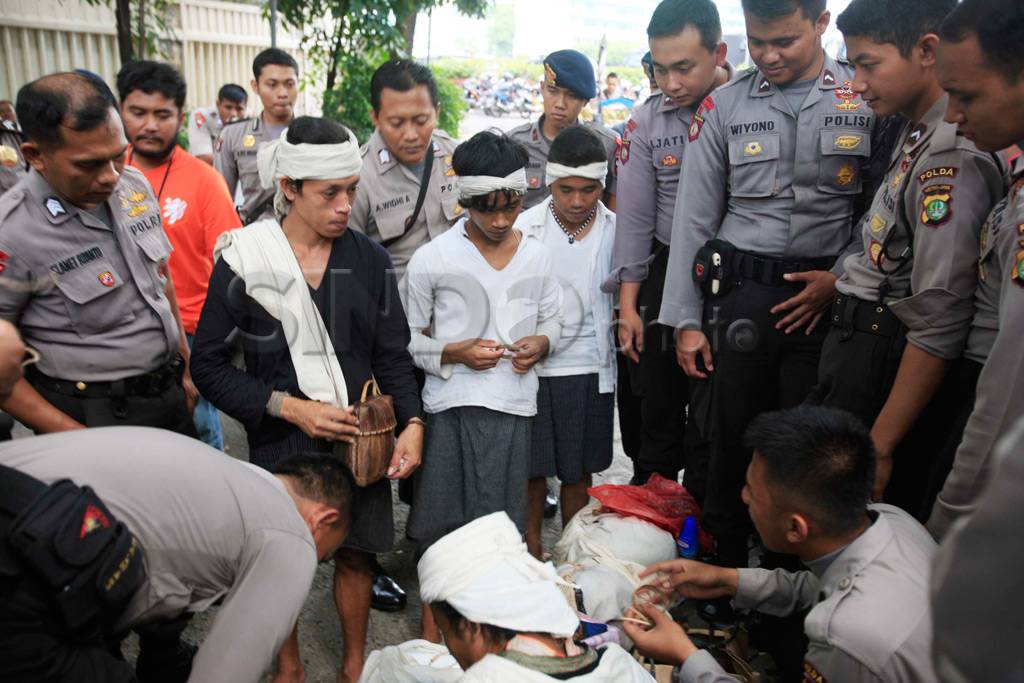 Suku Baduy di Bundaran...