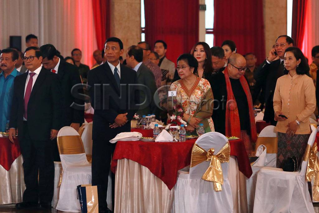 Wiranto dan Mega hadiri...