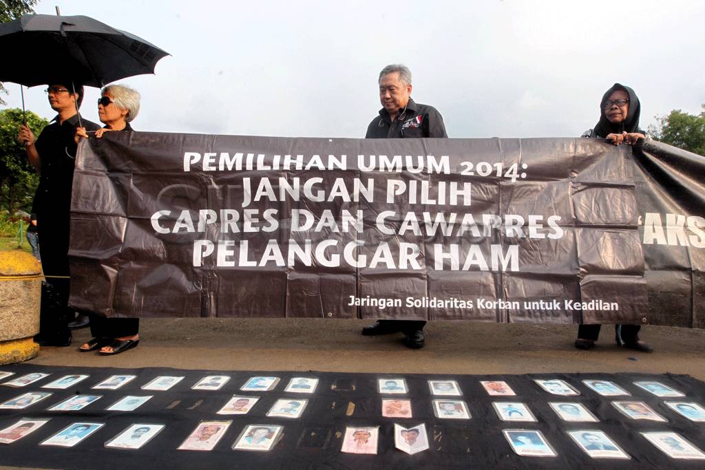 Tolak capres pelanggar...