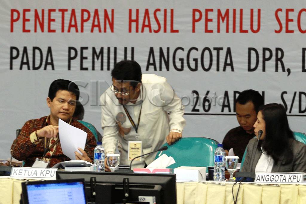 KPU kejar deadline rekapitulasi...