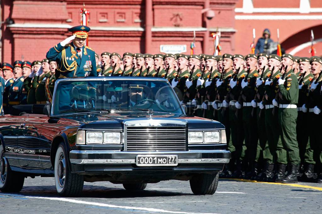 Parade kekuatan Rusia...