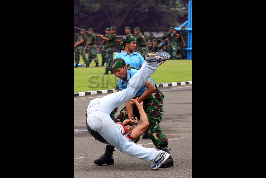 Prajurit TNI AL peringati...