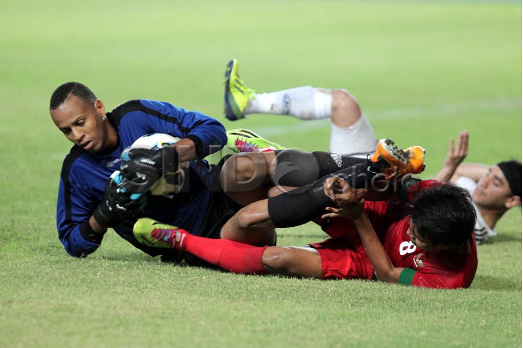 Timnas U-23 bermain...