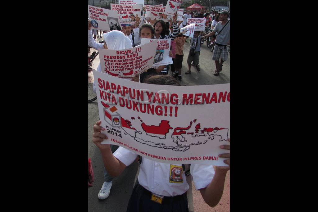 Aksi untuk Pilpres damai