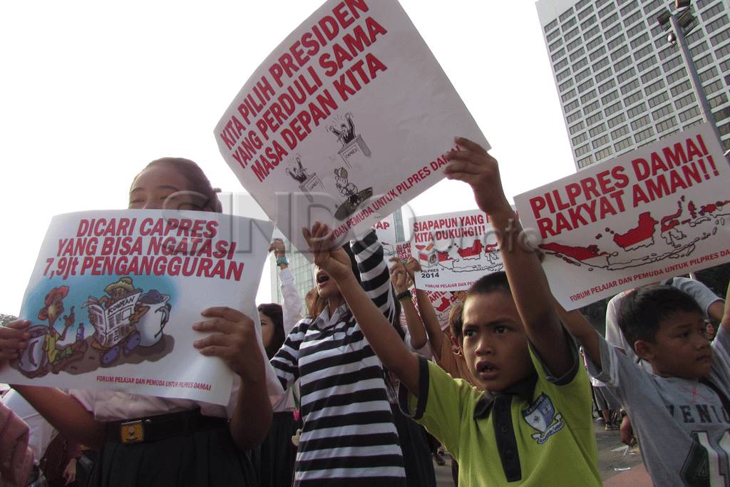 Aksi untuk Pilpres damai