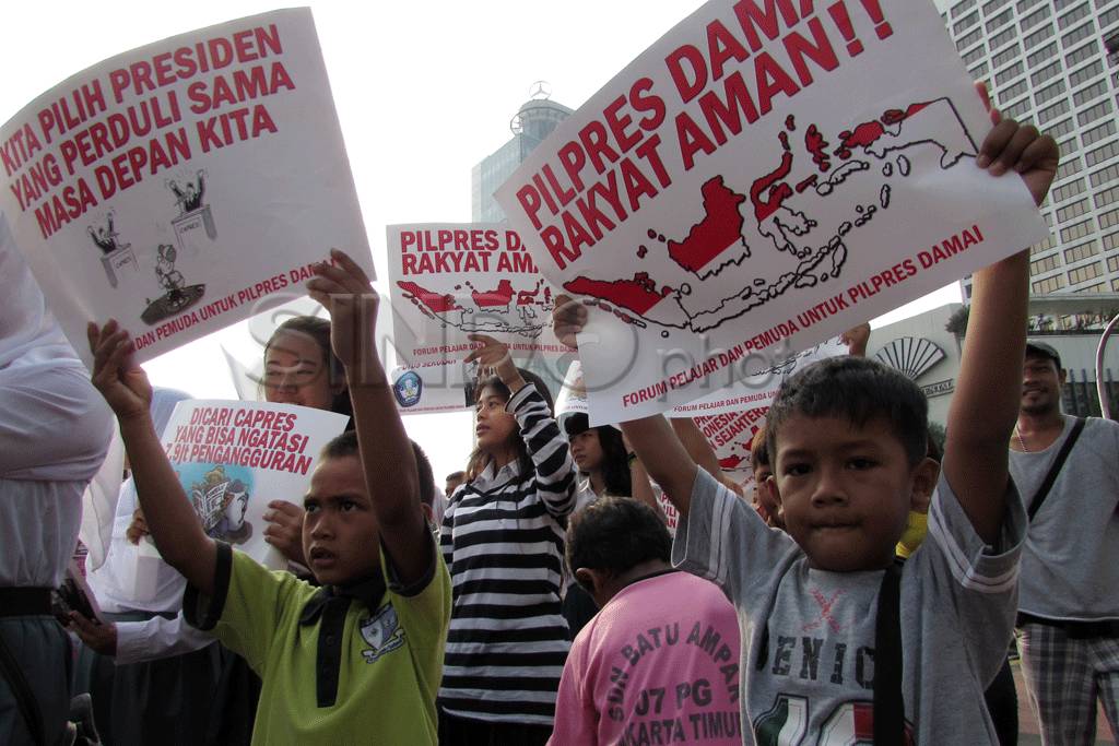 Aksi untuk Pilpres damai
